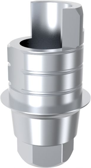 Bază de titaniu internă tip scurt cu hex - Compatibil MegaGen®